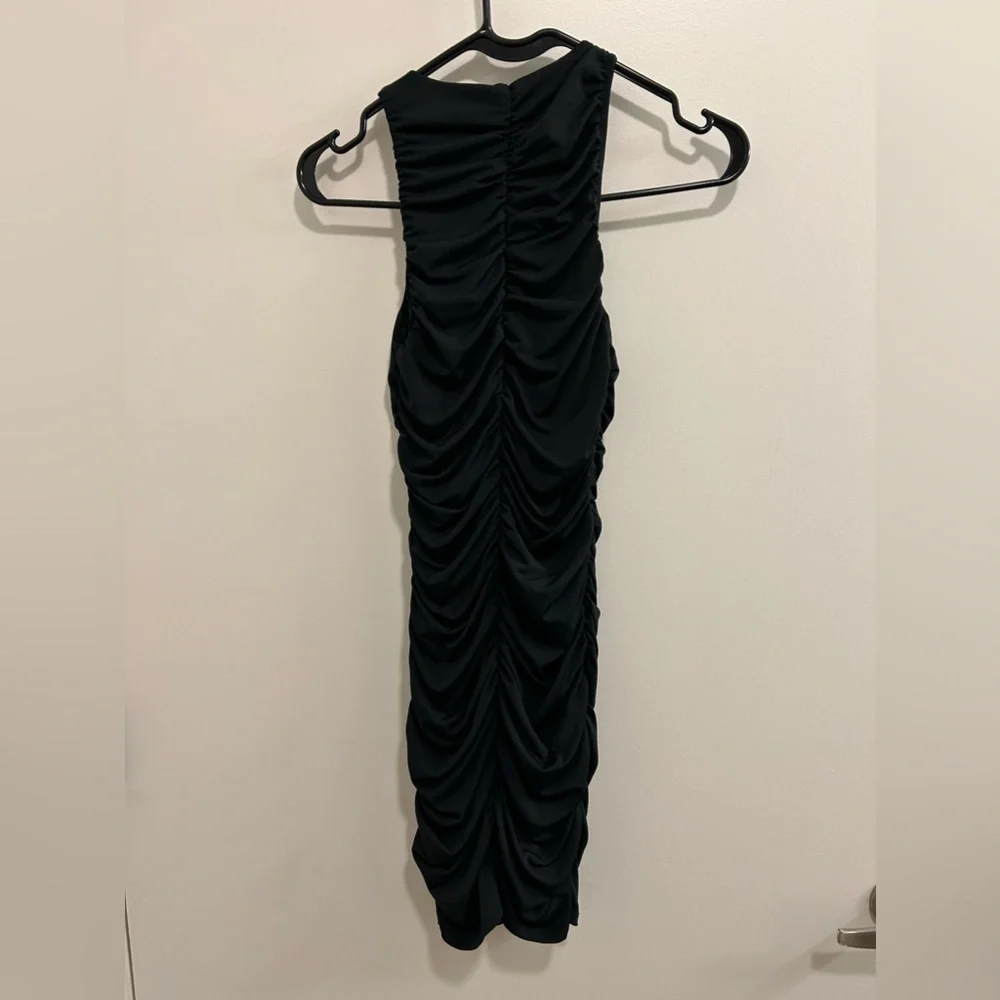 Abercrombie & Fitch Black Keyhole Body-con Dress